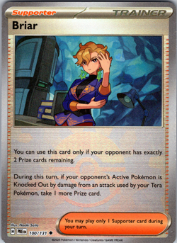 Briar Pokeball 100/131 SV: Prismatic Evolutions Uncommon - NM - Image 1