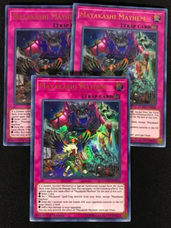 Yugioh Mayakashi Mayhem DUOV-EN056 1st Ultra x3 (NM) - Image 1
