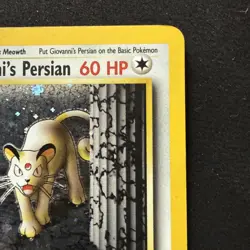 Pokemon TCG Giovanni's Persian 8/132 Gym Challenge Holo Rare Unlimited - Image 3