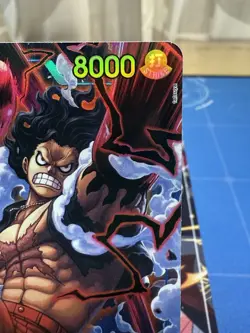 Monkey D. Luffy OP11-118 SEC Alt Art A Fist of Divine Speed One Piece English NM - Image 3