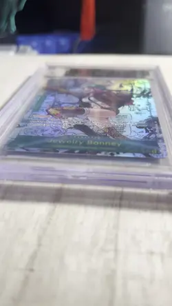 BGS 9.5 Jewelry Bonney Manga Art SEC OP12-118 One Piece TCG Legacy of the Master - Image 2