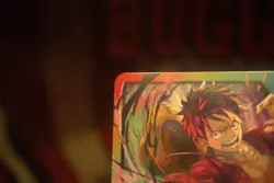 ONE PIECE TCG MONKEY D. LUFFY RARE 3RD ANNIVERSARY PROMO ALT ART ST01-012 NM - Image 3