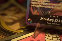ONE PIECE TCG MONKEY D. LUFFY RARE 3RD ANNIVERSARY PROMO ALT ART ST01-012 NM - Image 5