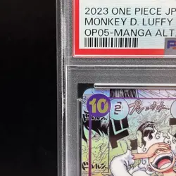 PSA 10 Luffy Nika OP05-119 Manga Alt Art Comic Parallel One Piece Card Japanese - Image 2