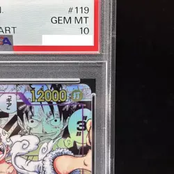 PSA 10 Luffy Nika OP05-119 Manga Alt Art Comic Parallel One Piece Card Japanese - Image 3