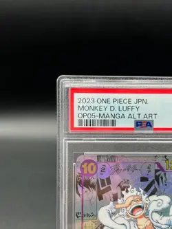 PSA 10 Luffy Nika OP05-119 Manga Alt Art Comic Parallel ONE PIECE Card Japanese - Image 2