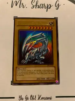 BLAUAUGIGER W. DRACHE - SDK-G001 DEUTSCH Yu-Gi-Oh! CARD ULTRA RARE HOLO KONAMI** - Image 3