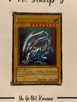 BLAUAUGIGER W. DRACHE - 1. AUFLAGE SDK-G001 DEUTSCH Yu-Gi-Oh! CARD ULTRA RARE** - Image 4