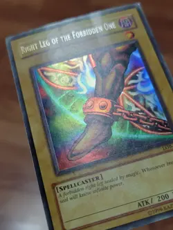 PL Right Leg of the Forbidden One LOB-120 Ultra Rare Unlimited Yugioh - Image 2