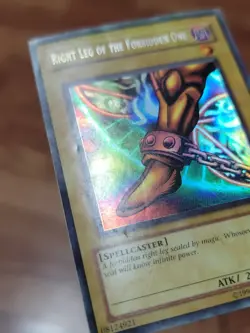 PL Right Leg of the Forbidden One LOB-120 Ultra Rare Unlimited Yugioh - Image 3