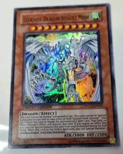 Yugioh Stardust Dragon Assault Mode - DPCT-EN003 Ultra Rare Limited Edition - LP - Image 1