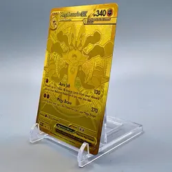 Pokemon TCG Mega Lucario EX 188/132 Mega Evolution Gold Hyper Rare Card NM+ - Image 3