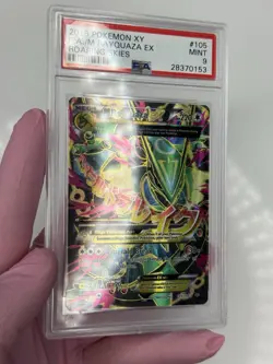 PSA 9 M RAYQUAZA #105 FULL ART 2015 EX XY ROARING SKIES POKEMON full art - Image 5