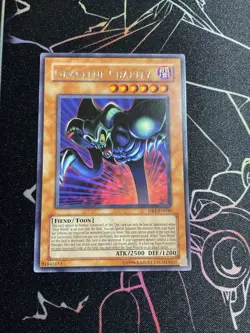 Yugioh Graceful Charity Db1-en040 Rare Misprint name error NM - Image 1
