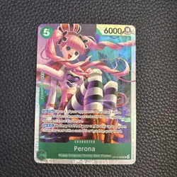 Perona - OP14-033 -One Piece TCG English - The Azure Sea's Seven SR Foil NM - Image 1