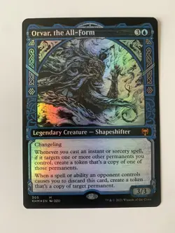 Orvar, the All-Form - KHM 305 NM FOIL SHOWCASE MTG - Image 1