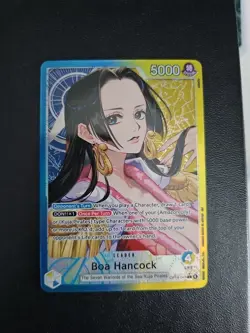Boa Hancock OP14-041 Leader Parallel One Piece Card Game TCG English - Image 1