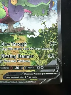 Pokemon Tornadus V (Alternate Full Art) SWSH06: Chilling Reign 185/198 (NM) - Image 5