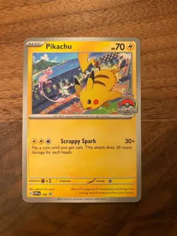Pikachu 190 Sv: Scarlet & Violet Promo Cards Regular NM - Image 1