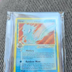 Gold Star Mew Dragon Frontiers Card 101/101 Series - Image 1