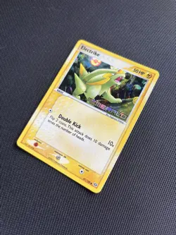 Pokemon Card EX Emerald Reverse Holo Electrike 47/106 Stamped - Image 3