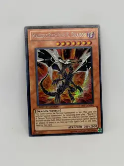 Yugioh Card Malefic Red-Eyes B. Dragon YMP1-EN001 SECRET RARE Limited Ed. - LP - Image 1
