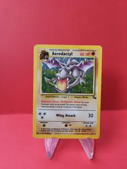 Pokemon Karte/card - Aerodactyl 1/64 - Fossil Holo - Very Good+ - Image 1