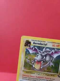 Pokemon Karte/card - Aerodactyl 1/64 - Fossil Holo - Very Good+ - Image 2