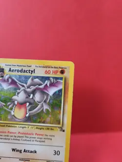 Pokemon Karte/card - Aerodactyl 1/64 - Fossil Holo - Very Good+ - Image 3