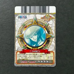 S4699 Nico Robin SR HOLO Japanese One Piece Berry Match Carddass Card J22 - Image 3