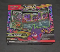 Pokemon Mega Battle Deck Mega Gengar EX 60-Card Foil Ready-to-Play Deck - Image 1