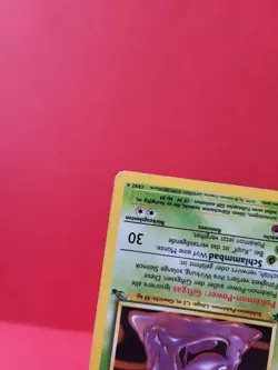 Pokemon Karte/card - Sleimok Muk 13/62 Fossil Holo 1. Edition Very Good - Image 4