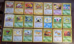 1999 Pokemon Jungle Complete Set Unlimited Edition NON HOLO Cards #17-64 WotC NM - Image 1