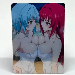 Testament of Sister New Devil Yuki, Mio Goddess Anime Waifu ACG Foil Card - Image 1