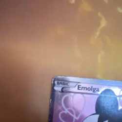 Pokemon Emolga Full Art Holo Basic Card Legendary Treasures RC23/RC25 70HP - Image 3