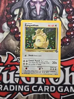 Kangaskhan 5/64 WOTC Jungle Set Holo Rare Pokemon Card LP - Image 1