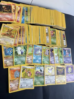Vintage Pokemon Cards 300+ Cards With Rare Holos & 1st Edition - Image 5