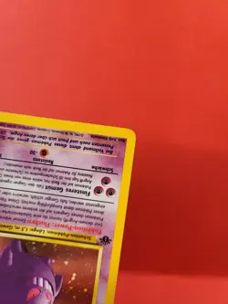 Pokemon Karte/card - Gengar 5/62 - Fossil Holo 1. Edition DE - Excellent-NM - Image 5