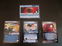 Dragon Ball Z CCG Score Lot Of 4 Rare Foil Cards Various Sagas LP 5 Star - Image 1
