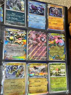 Pokemon Card Collection Binder Multiple Cards - Image 1