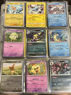 Pokemon Card Collection Binder Multiple Cards - Image 3