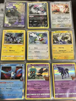 Pokemon Card Collection Binder Multiple Cards - Image 4