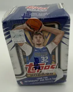 Topps 2025-26 NBA Flagship Value Box - Basketball Card Collectible *Damaged Box* - Image 1
