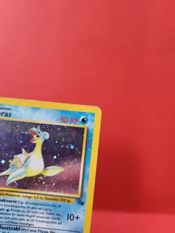 Pokemon Karte/card - Lapras 10/62 Holo - Fossil - Swirl - Light Played - Image 3