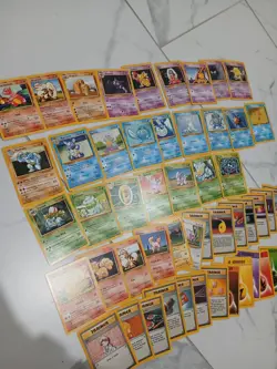Pokemon TCG Base Set card lot of 51 cards. 1999 Vintage Pokemon. Good Condition - Image 2