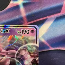 Pokemon TCG Mewtwo GX Black Star Promo Card SM196 NM/M Condition - Image 2