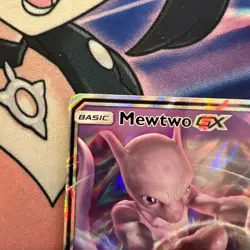Pokemon TCG Mewtwo GX Black Star Promo Card SM196 NM/M Condition - Image 3
