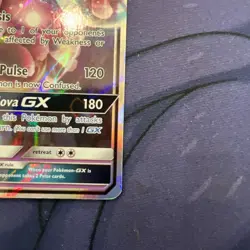 Pokemon TCG Mewtwo GX Black Star Promo Card SM196 NM/M Condition - Image 5