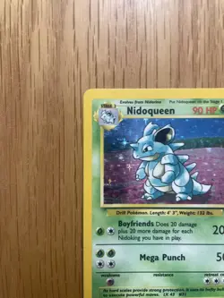 Pokemon TCG Nidoqueen Jungle Holo Rare Card 7/64 1999 WOTC - Image 2