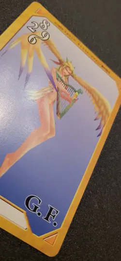 Final Fantasy 8 FF8 1999 Triple Triad Card SIREN G-86 Lv-8 Bandai Carddass - Image 2